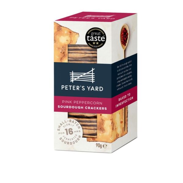 Peter Yard-Pink peppercorn sourdough crackers